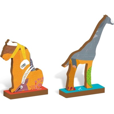 Drevené Ludattica Woody Savana drevené 21276 48 dielov