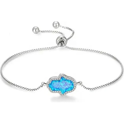 Majya Stříbrný nastavitelný náramek DEMI 10805