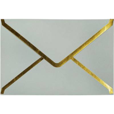 Prima-obchod Papírová obálka 10,5x15,5 cm, barva 1 mint 5 ks