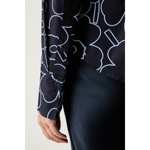 Marimekko риза дамска от памук (095996)