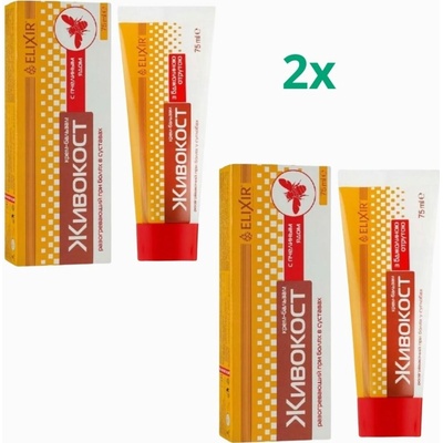 Eliksir Živokosť s včelím jedom krém balzam na telo 75 ml