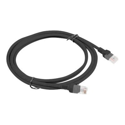 Lanberg PCU6-10CC-0200-BK patch, CAT.6 UTP, 2m, černý