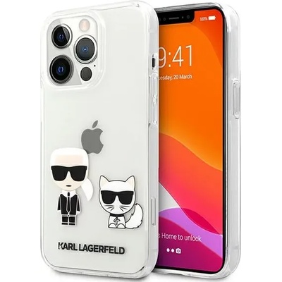 KARL LAGERFELD KLHCP13LCKTR iPhone 13 Pro 6, 1" твърд кейс Прозрачен Karl & Choupette (KLHCP13LCKTR)