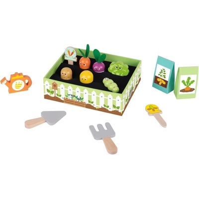 Tooky Toy Дървен градински комплект Tooky Toy TK315 (109510)