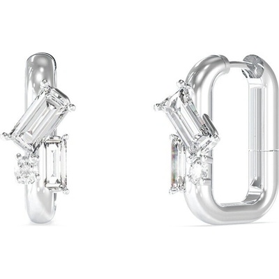 Guess Trblietavé oválne náušnice z ocele Chandelier JUBE05361JWRHT/U