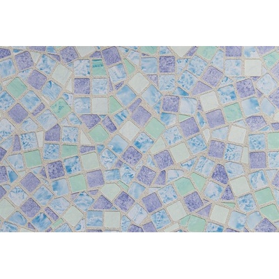 Gekkofix Samolepící tapeta modrý krystal Mosaic blue, rozměry šíře 67,5cm, roli 15m