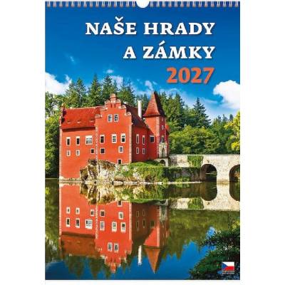 nástěnný Naše hrady a zámky 31,5cm x 45cm, N104-27 2027
