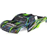 Traxxas Каросерия Traxxas Slash 4X4 зелена (без скоби)