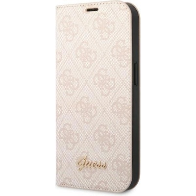 GUESS Калъф Guess GUBKP14SHG4SHP за iPhone 14 6.1", розов / розов, 4G Vintage Gold Logo (GUE002314-0)