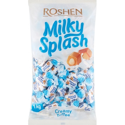 Milky Splash Toffee Bonbóny 1 kg