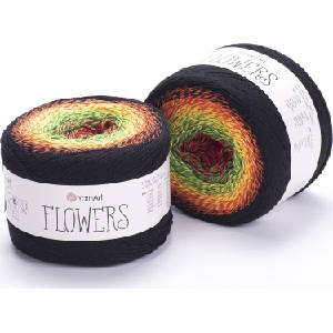 YARNART Flowers 267 Плетива прежда (Flowers 267)