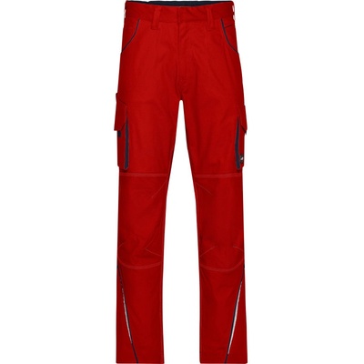 James & Nicholson kalhoty JN Color do pasu -red/navy