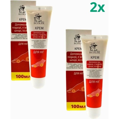 HealthNA Krém pro péči o nohy patní ostruhy halluxy a dnu 100 ml