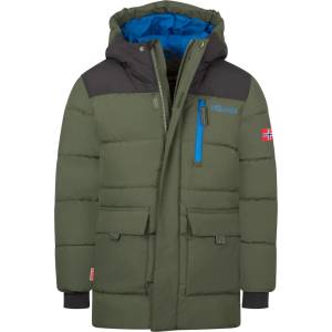 TROLLKIDS Детско зимно яке Trollkids Kid's Torsvag Parka Winter jacket - Ivy / Black / Electric Blue - размер 176 (EU) (703-7241-0220)