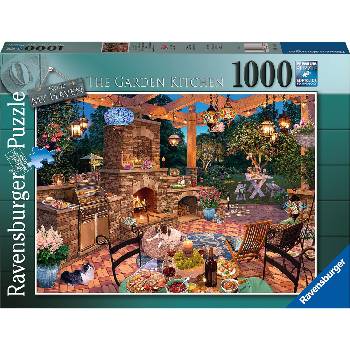 Ravensburger Пъзел Ravensburger от 1000 части - Градинската кухня (17477)