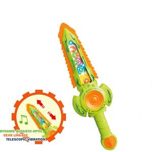 EmonaMall Детски светещ меч със зъбчатки EmonaMall - Код W5645 (W5645-201502566-2002015025663)
