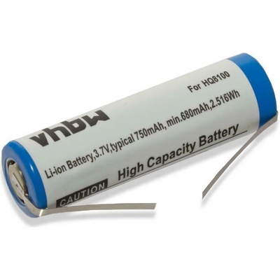 VHBW batéria pre Philips HQ8100 / HQ8800, 750 mAh neoriginálne