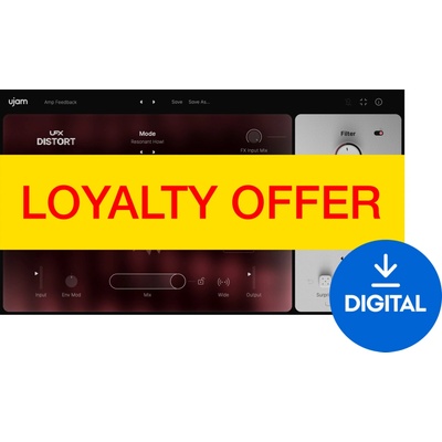 UJAM UFX DISTORT Loyalty Offer (Digitálny produkt)