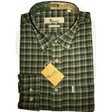 Košeľa Venator kockovaná flanelová košeľa zelená