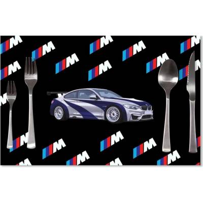 Sablio Prostírání Mperformance sportovní auto 40x30cm