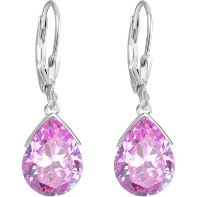 Preciosa stříbrné s krystalem Clematis 5289 69