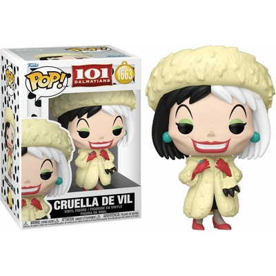 Funko Pop! 1663 101 Dalmatians Cruella De Vil