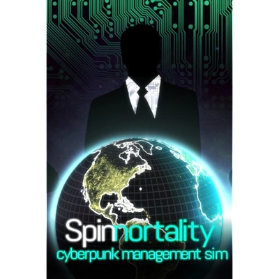 Игра Spinnortality | cyberpunk management sim за PC Steam, Електронна доставка