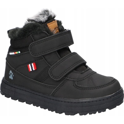 American Club es201 zateplené kozačky dětské zimní boty bk