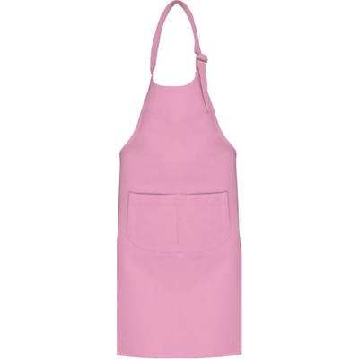 Dětská zástěra s laclem růžová / KARIBAN K889