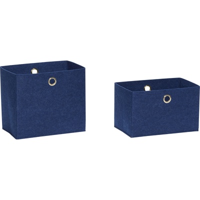 Hübsch Панер Hübsch филц син 2 бр (680601)