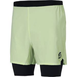 Scott Мъжки шорти за бягане Scott Hybrid Shorts Endurance Tech Running shorts - Acid Yellow / Black - размер M (012-4321-0112)