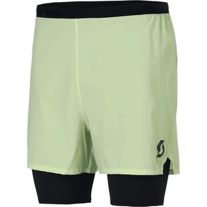 Scott Мъжки шорти за бягане Scott Hybrid Shorts Endurance Tech Running shorts - Acid Yellow / Black - размер M (012-4321-0112)