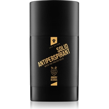 Angry Beards Jack Saloon Solid Antiperspirant твърд антиперспирант за мъже 50ml
