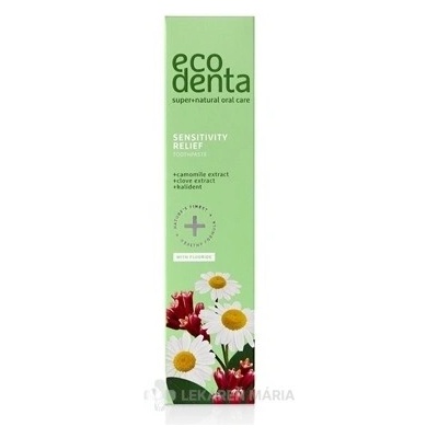 Ecodenta Sensitivy Relief na citlivé zuby s extraktom z harmančeka 100 ml