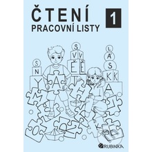 Čtení 1 - pracovní listy - Rubínová Jitka