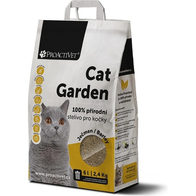 Proactivet Cat Garden Ječmen 6 l