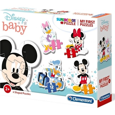 Clementoni 3+6+9+12 dílků My first Mickey Mouse