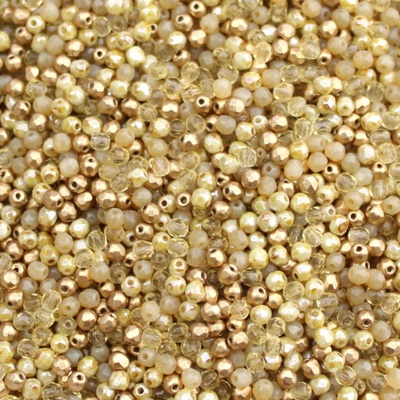 Mix ohňovek 3 mm zlatý – Zboží Dáma