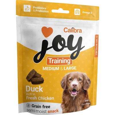 Calibra Joy Dog Training M&L Duck&Chicken 300 g