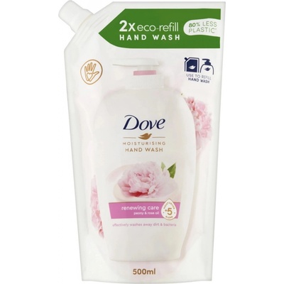 Dove tekuté mýdlo Peony & Rose Oil náplň 500 ml