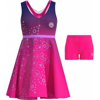 Bidi Badu dámské šaty Colortwist 3In1 Dress Pink/Dark Blue