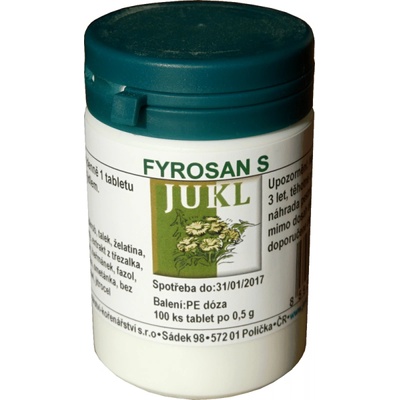 JUKL таблетки Fyrosan S