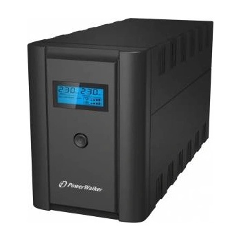 PowerWalker POWERWALKER UPS VI 2200 SHL FR Line-Interactive 2200VA 2X 230V PL 2X IEC C13 USB-B LCD