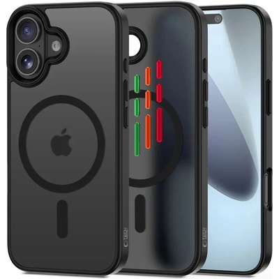 Tech-Protect MagMat XT 4 комплекта MagSafe калъф за iPhone 17 - черен мат (5906302330010)