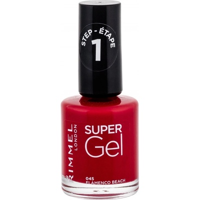 Rimmel London Super gel barevný gelový lak 025 Urban Purple 12 ml