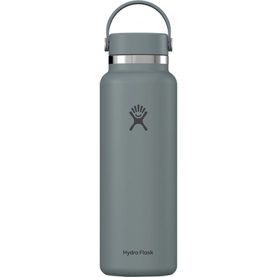 Hydro Flask 40 OZ WIDE FLEX CAP Sivá