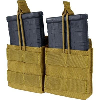 Condor Outdoor Molle na zásobníky 2xM14 otvorená coyote brown