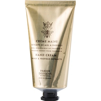 Panier des Sens krém na ruky s propolisovým extraktom (Hand Cream Honey & Propolis) 75 ml