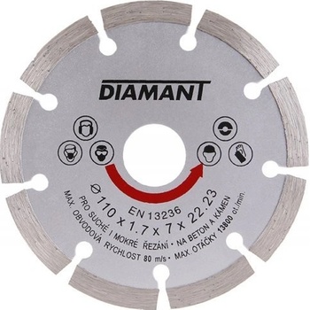 M.A.T Diamantový kotouč segmentový 125 x 22,2 mm 556863