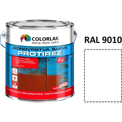 Colorlak PROTIREZ S 2015 bílý RAL 9010 2,5L cca 3,1kg